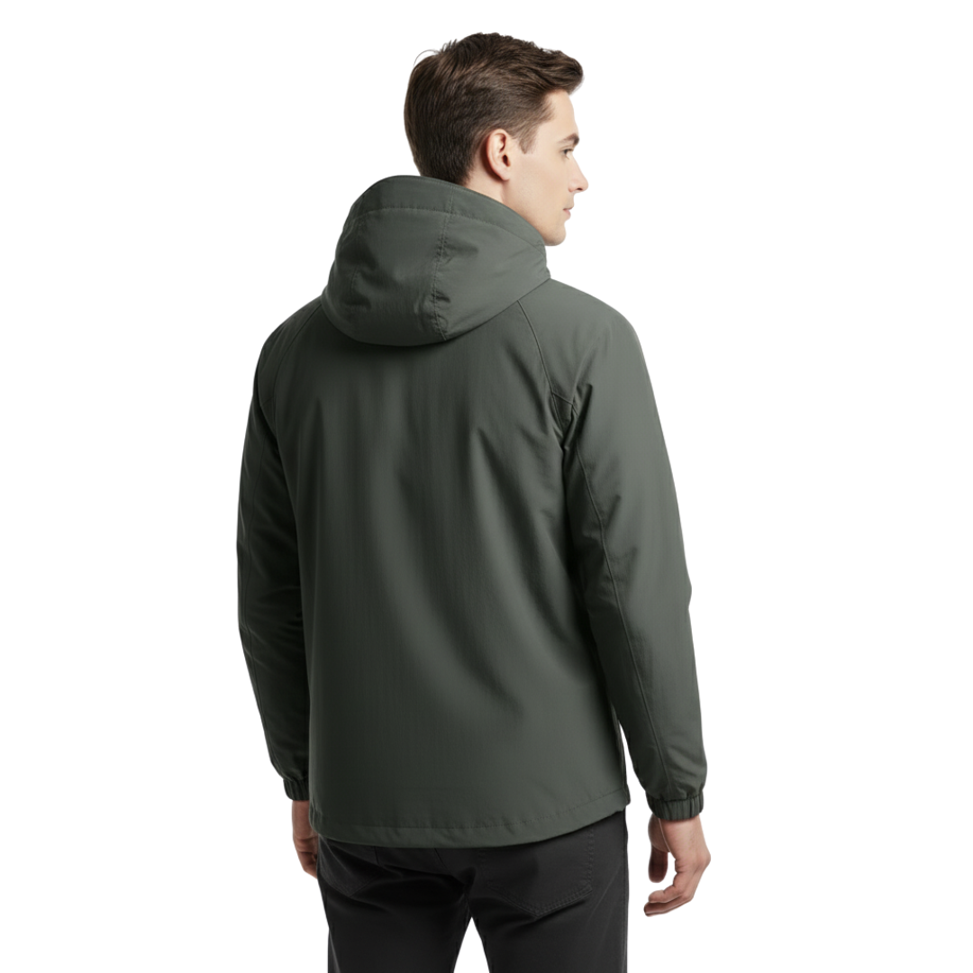 Wasserdichte Softshell-Taktikjacke für Herren – Outdoorjacke mit Kapuze
