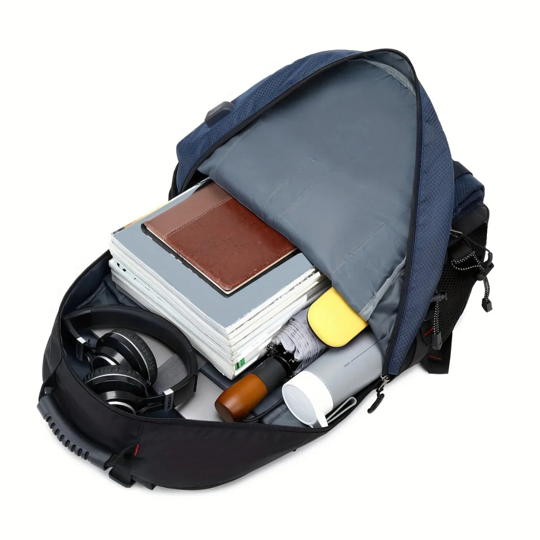 Wanderrucksack 40L mit USB-Anschluss – BergTrail Pro