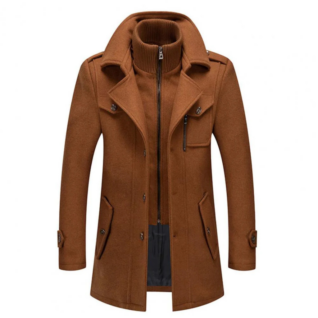 Winterjacke Herren mit Stehkragen & Eleganter Passform – NordSpur München Coat