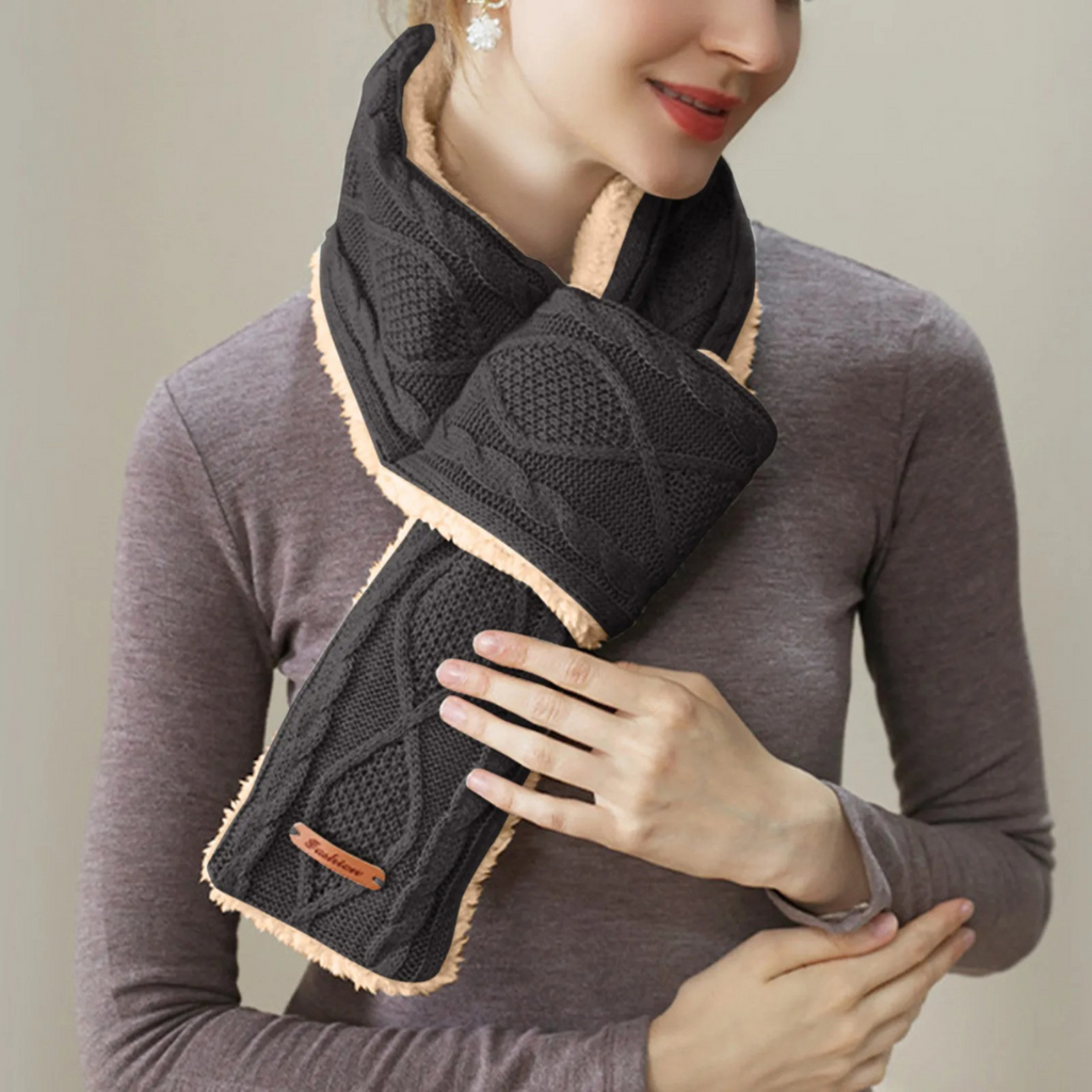 Nackenwärmer Heizschal mit 3 Temperaturstufen & USB-C – SmartHeat Scarf