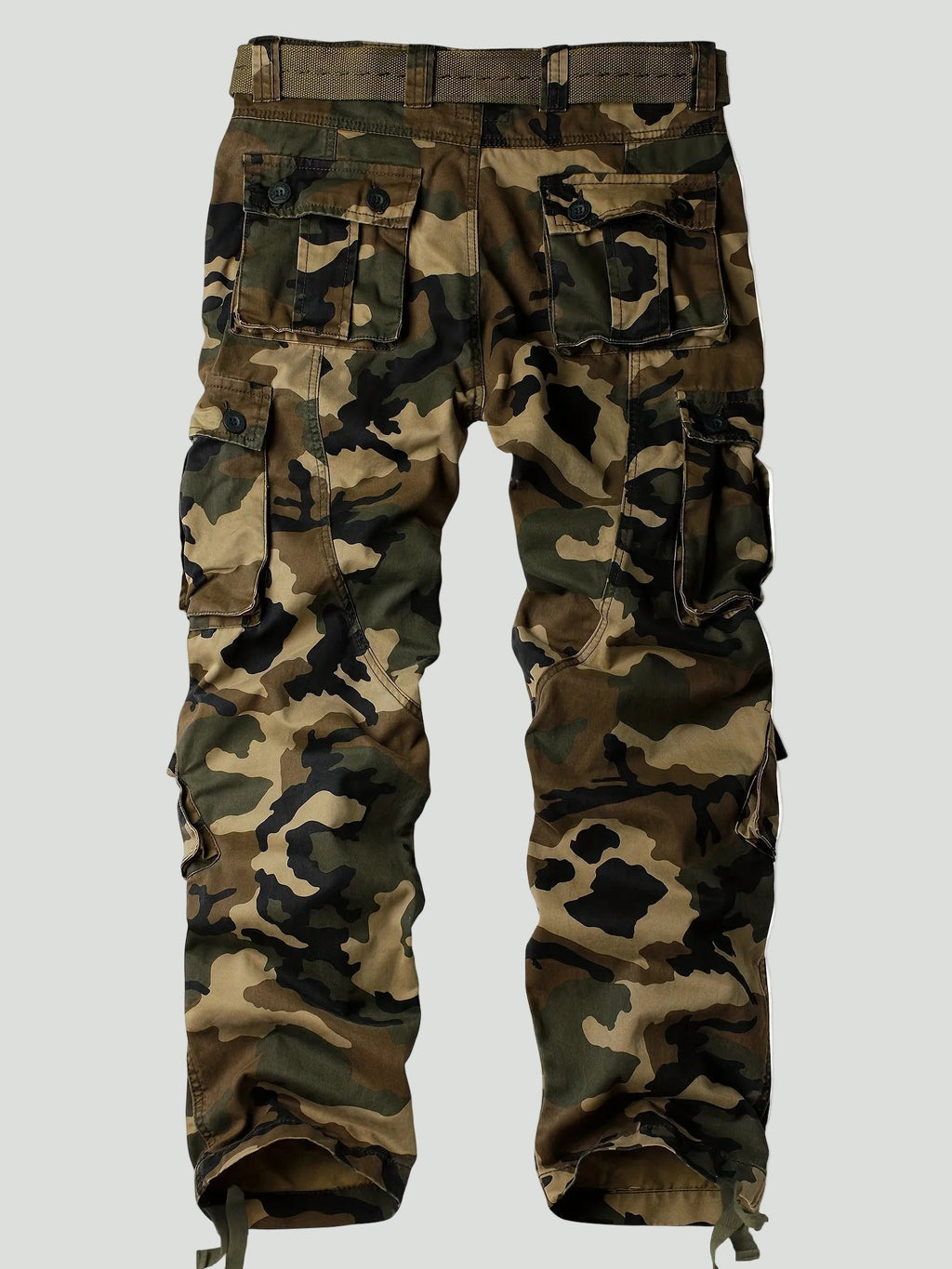 Herren Camouflage-Cargohose mit vielen Taschen