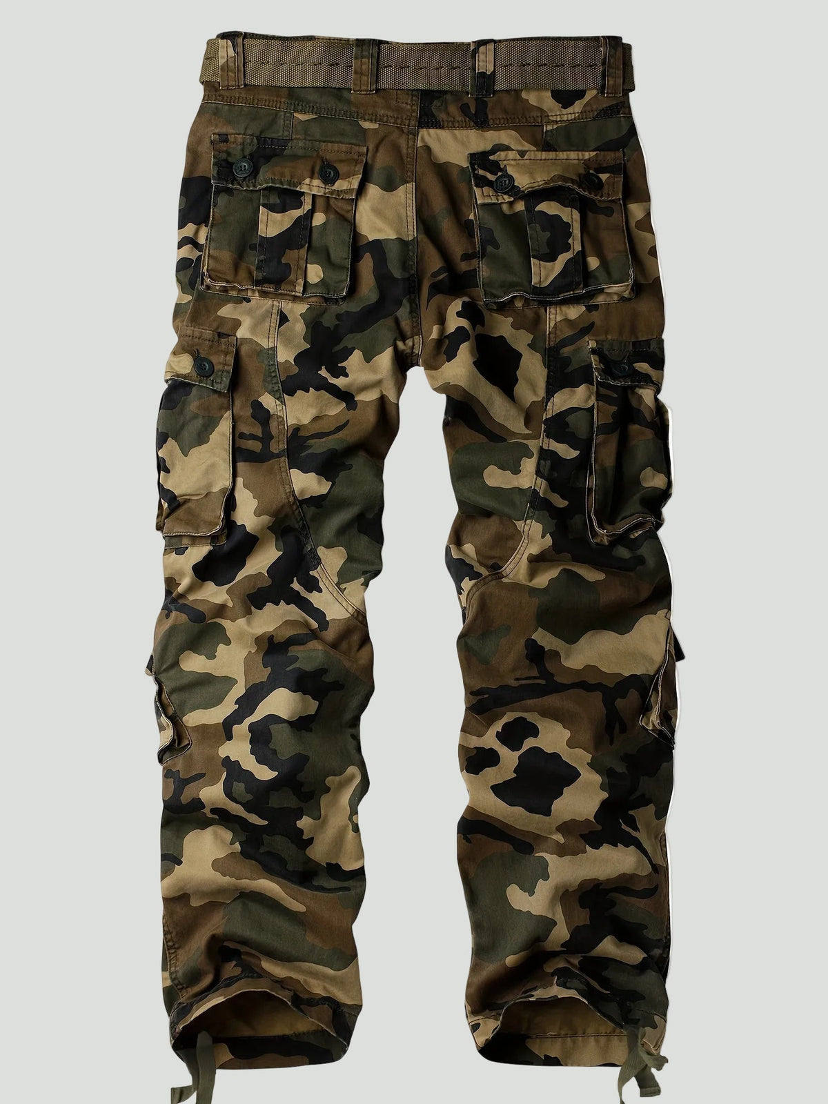 Herren Camouflage-Cargohose mit vielen Taschen