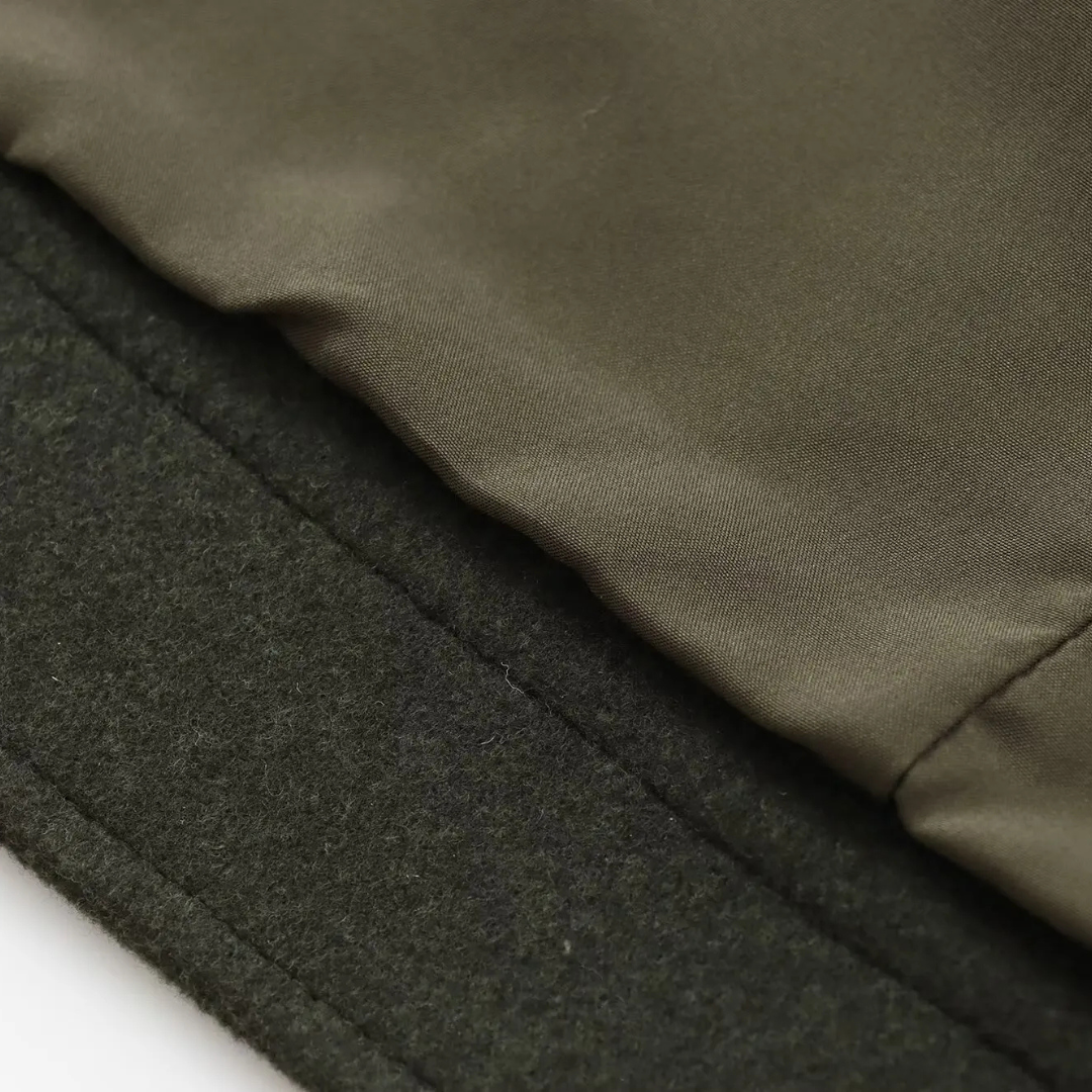 Mantel Damen mit Reißverschluss & Taschen – ZippaChic Kurzjacke