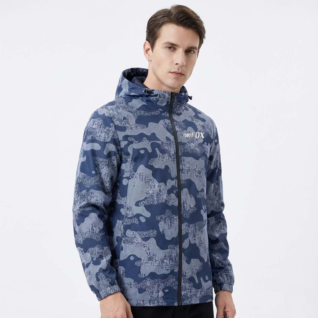 VeloGuard Fahrrad-Windjacke mit Kapuze