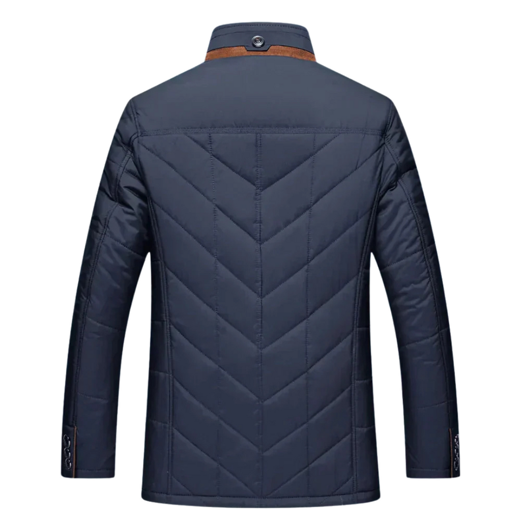 Wintermantel Herren wasserdicht & gefüttert – Nordberg Quilted Coat