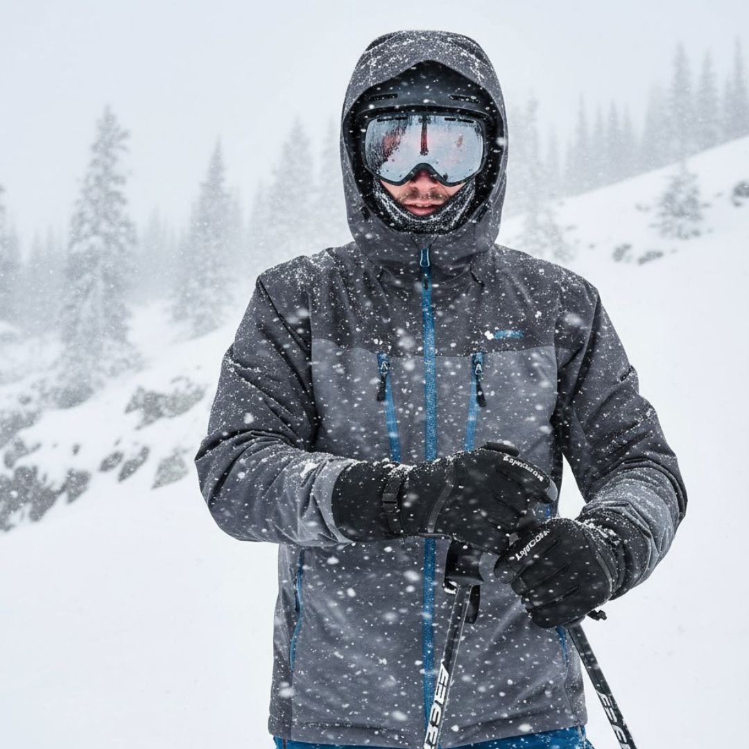 FREEZR Pro Ski-Handschuhe Premium