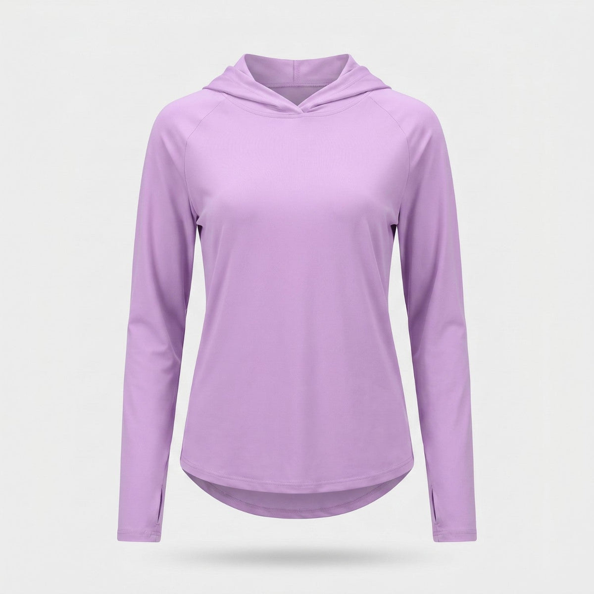 Damen-Sonnenhoodie leicht – UPF 50+ mit Kapuze