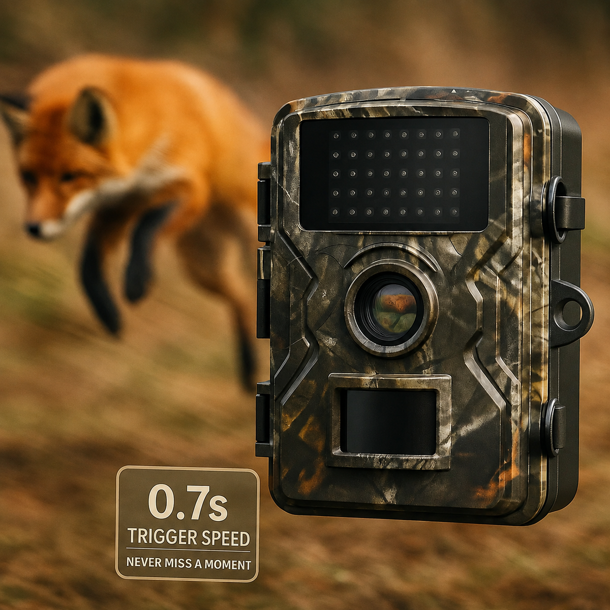 Outdoor-Wildkamera mit Nachtsicht