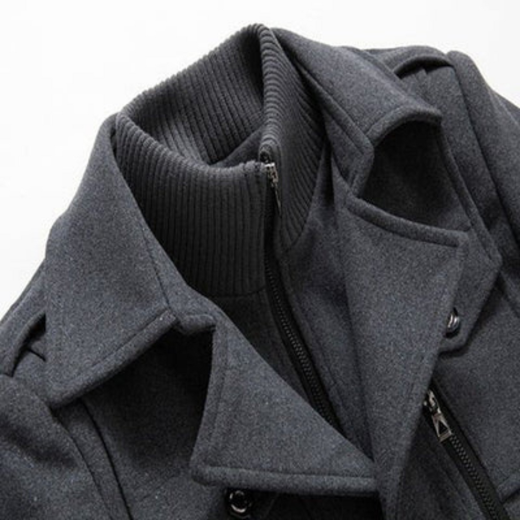 Winterjacke Herren mit Stehkragen & Eleganter Passform – NordSpur München Coat