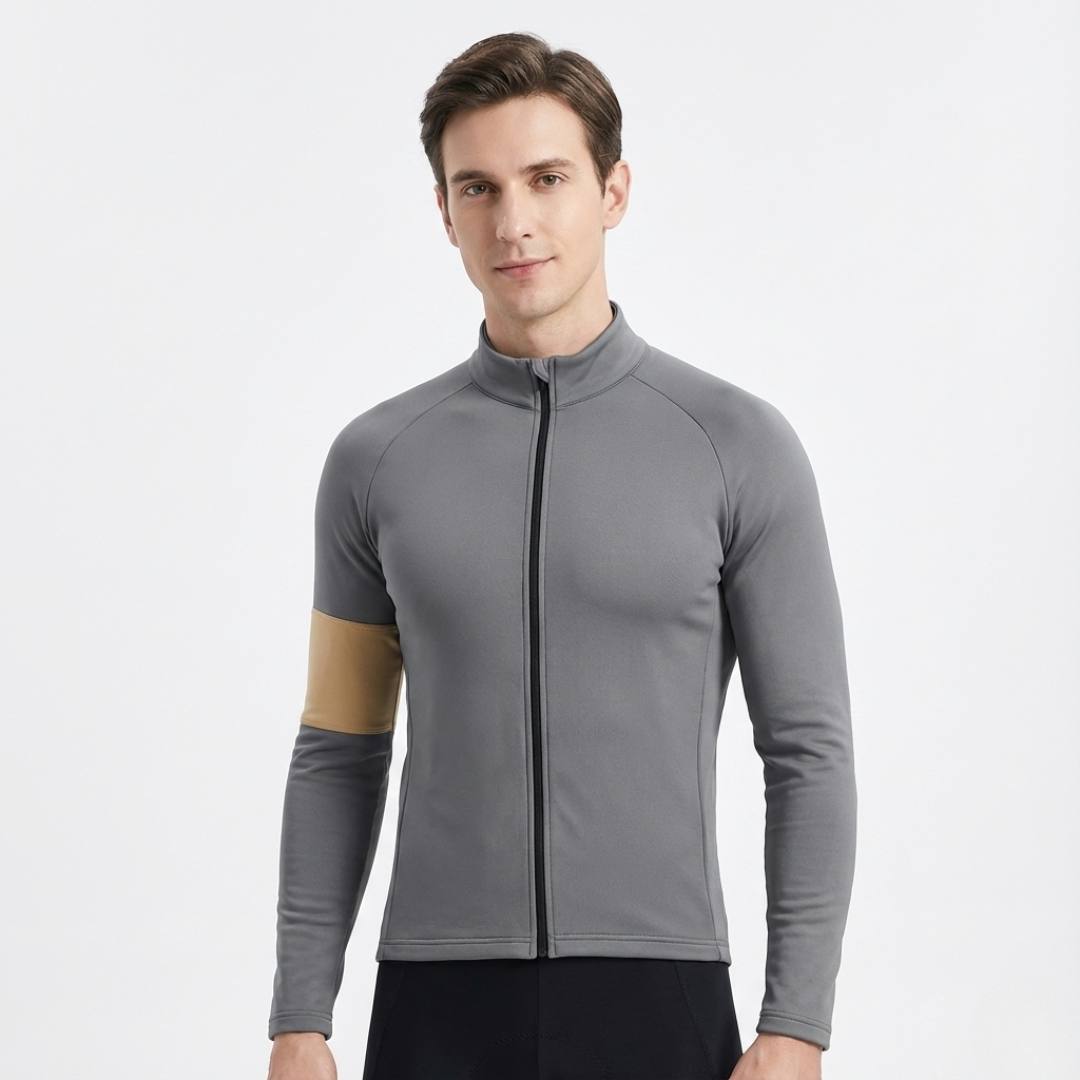 VeloTherm Herren-Langarm-Radtrikot