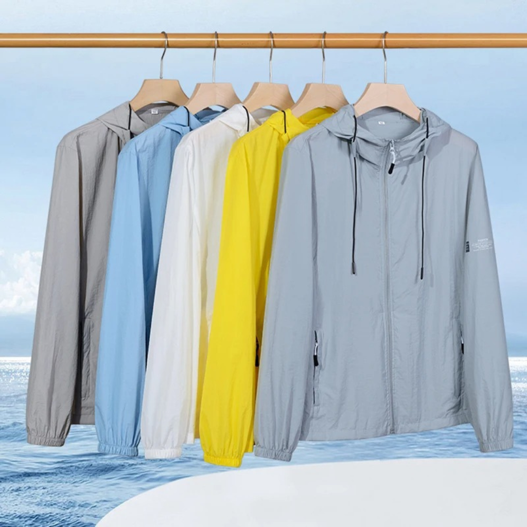 Leichte UV-Windjacke für Herren – Outdoorjacke