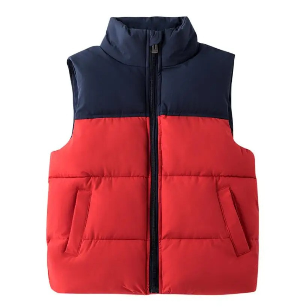 Weste mit warmer Wattierung & Stehkragen – NordFleece Vest