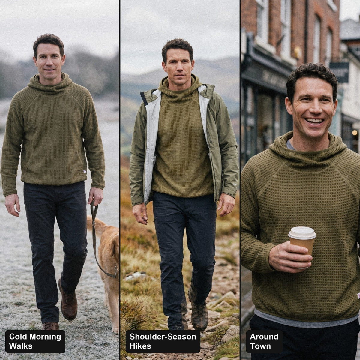 Herren Fleece-Hoodie – Thermolite Kapuzenfleece