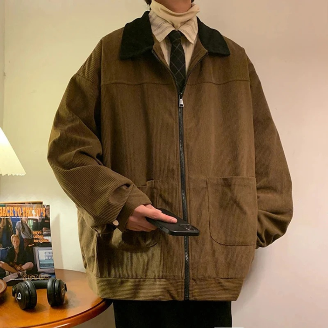 Herren Retro-Bomberjacke – Broadmoor Reißverschlussjacke