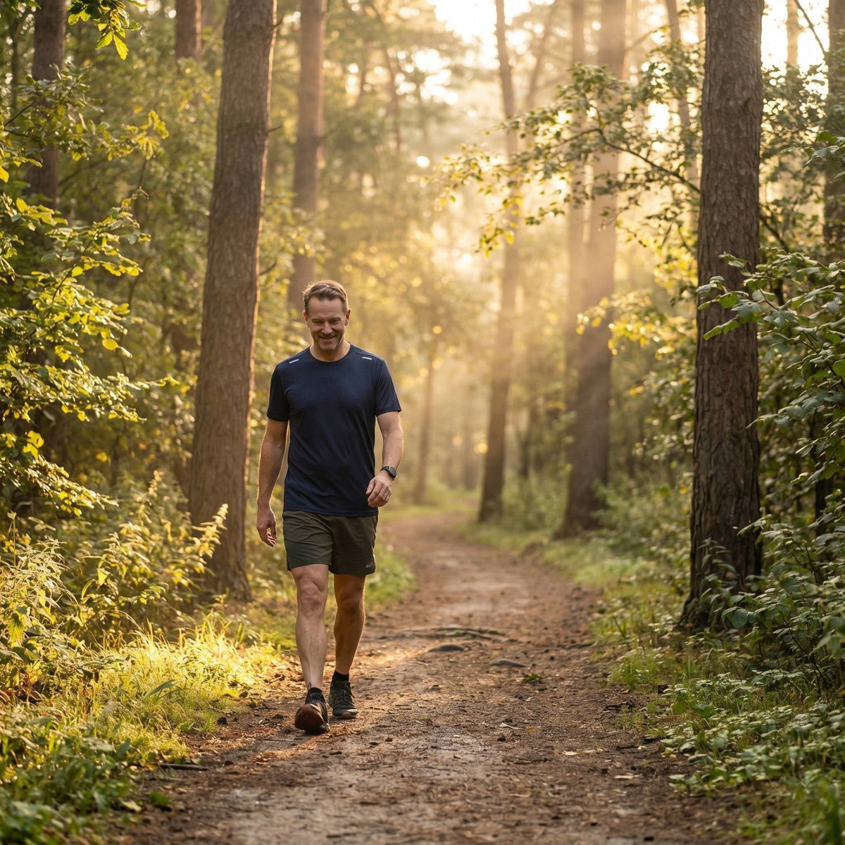 Herren Lauf-T-Shirt schnelltrocknend – feuchtigkeitsableitend