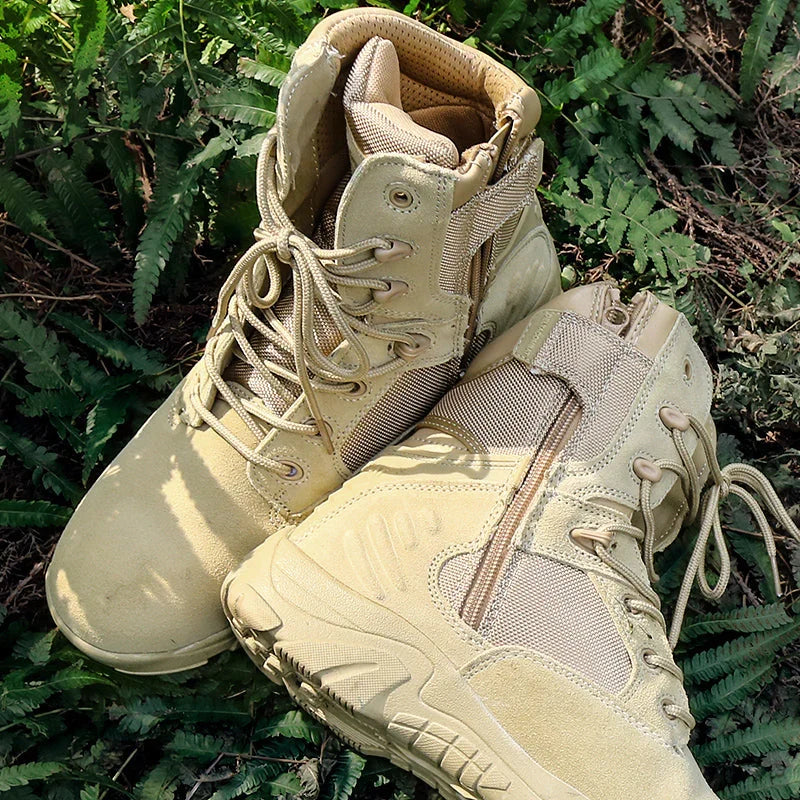 Herren Tactical-Stiefel – leichte Militärstiefel