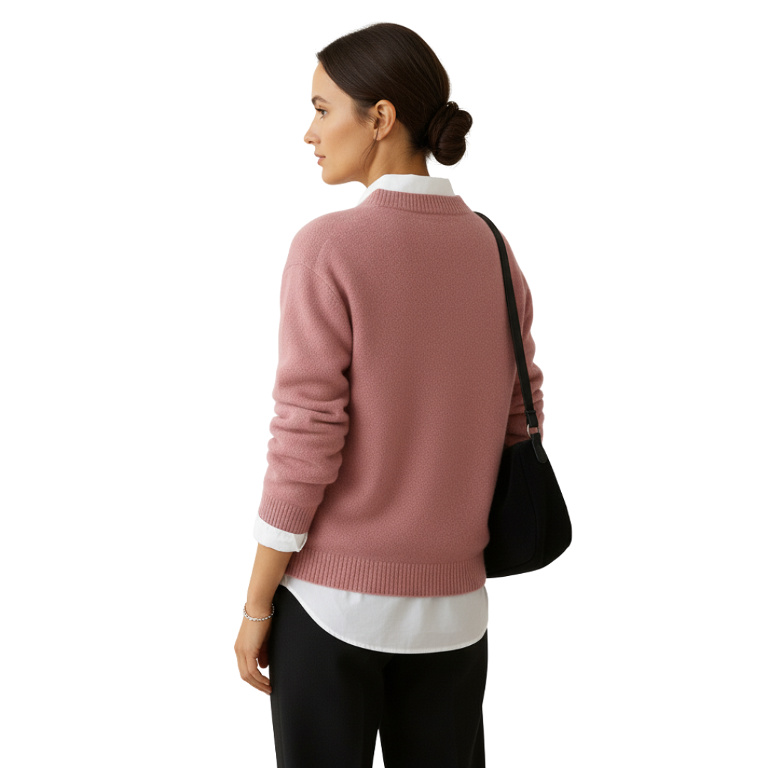 Raven Weicher Strickpullover