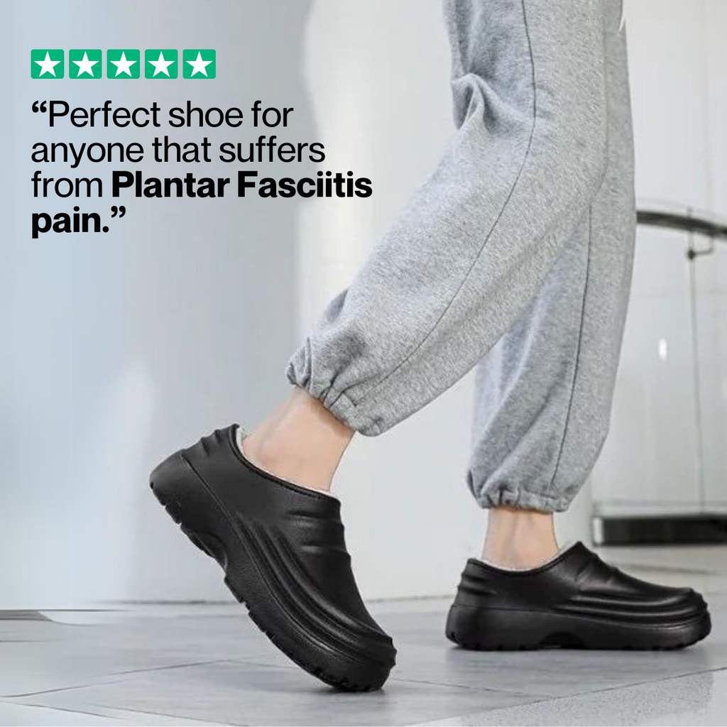 Kuschelige Comfort-Clogs mit rutschfester Sohle