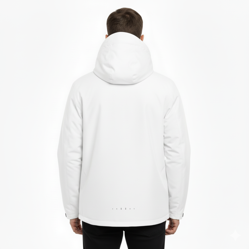 Herren Kapuzen-Wasserdichte Regenjacke – Legere Alltags-Regenjacke für Herren