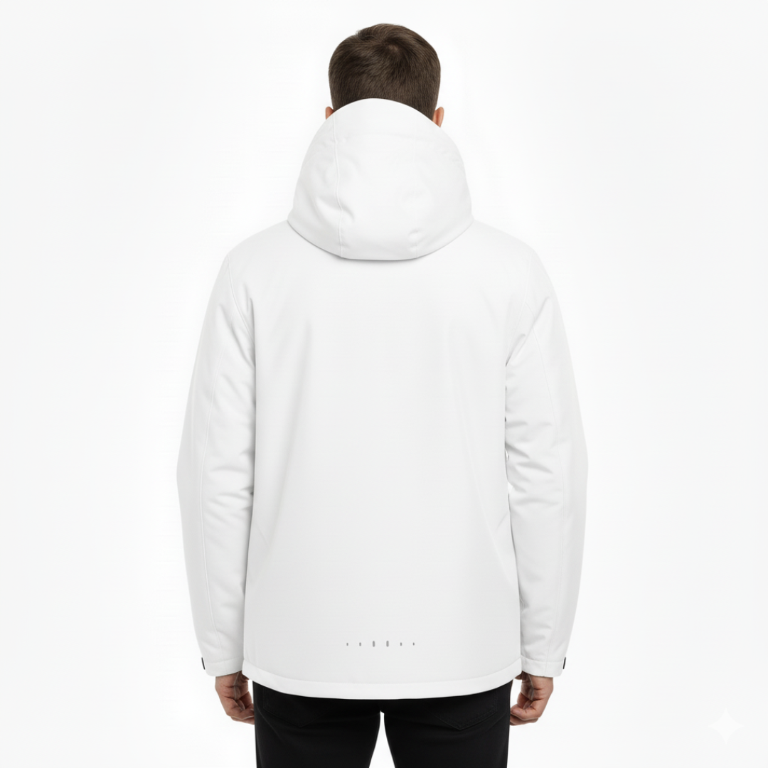 Herren Kapuzen-Wasserdichte Regenjacke – Legere Alltags-Regenjacke für Herren