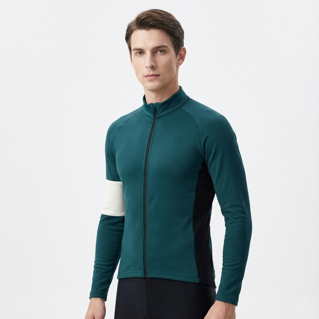 VeloTherm Herren-Langarm-Radtrikot