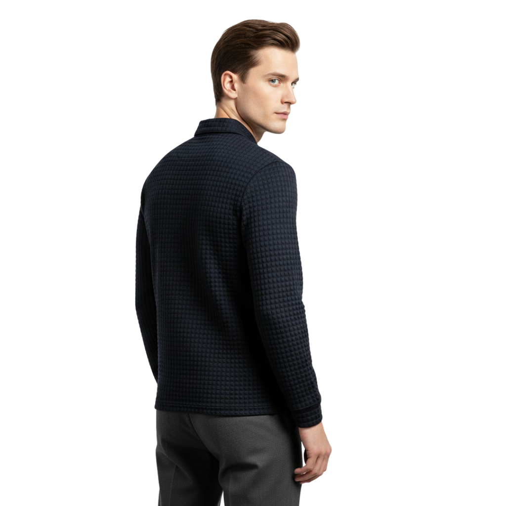 BlackWaffle Langarm-Pullover