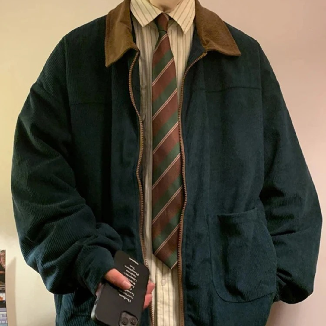 Herren Retro-Bomberjacke – Broadmoor Reißverschlussjacke