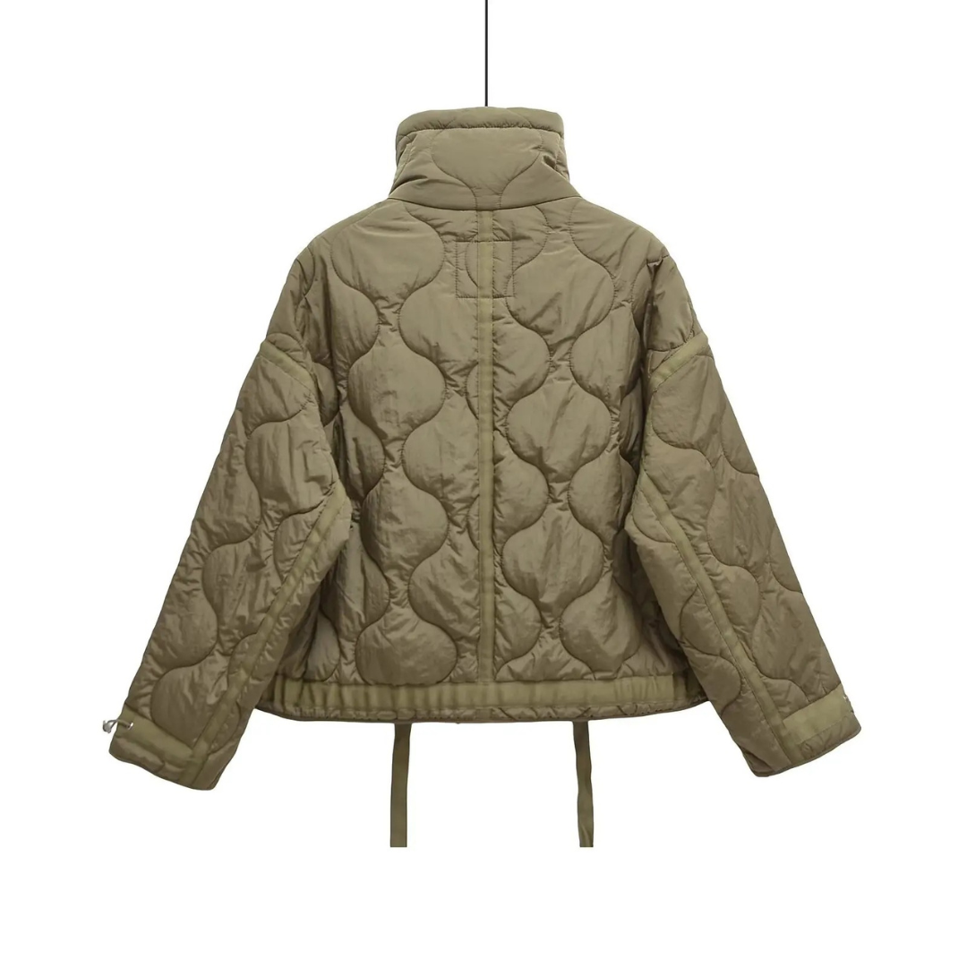 Mantel Damen mit Reißverschluss & großen Taschen – WinterLoom Jacket