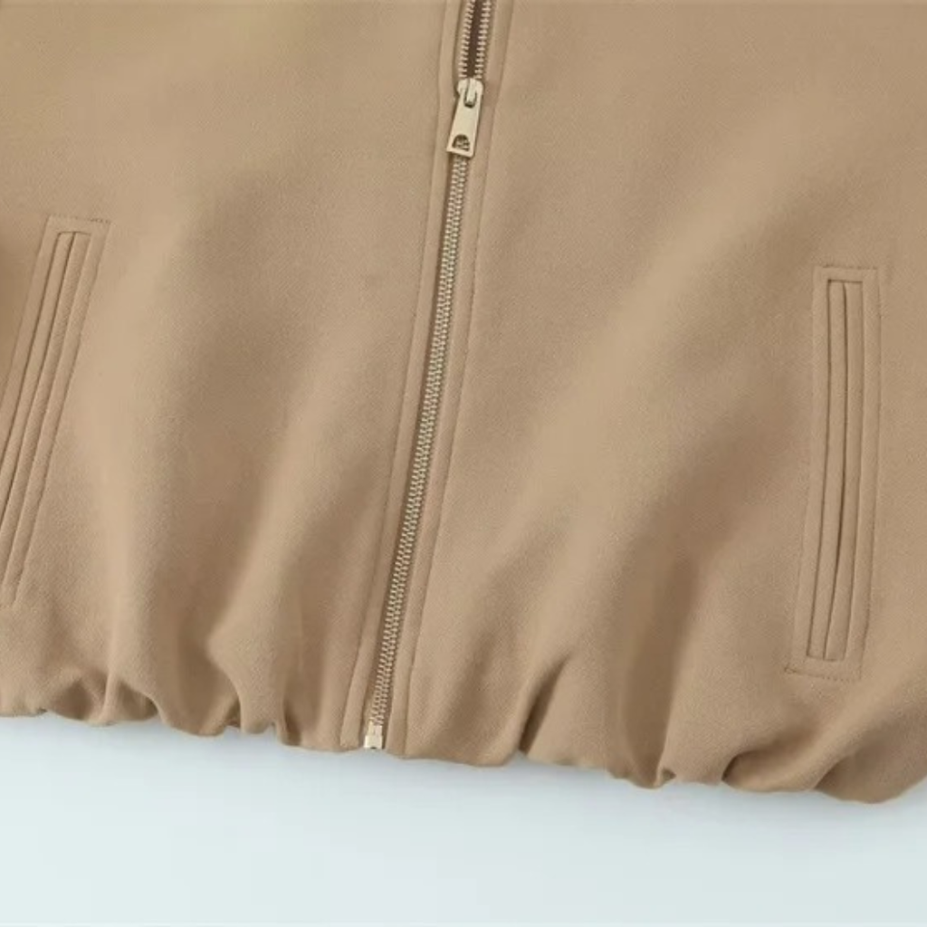 Mantel Damen mit Reißverschluss & lockerem Schnitt – UrbanEase Jacket
