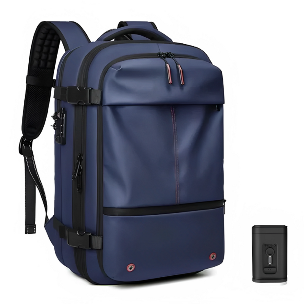 Taschen Rucksack mit Kompressionssystem & Nass-/Trockenfach – PackForm Traveler