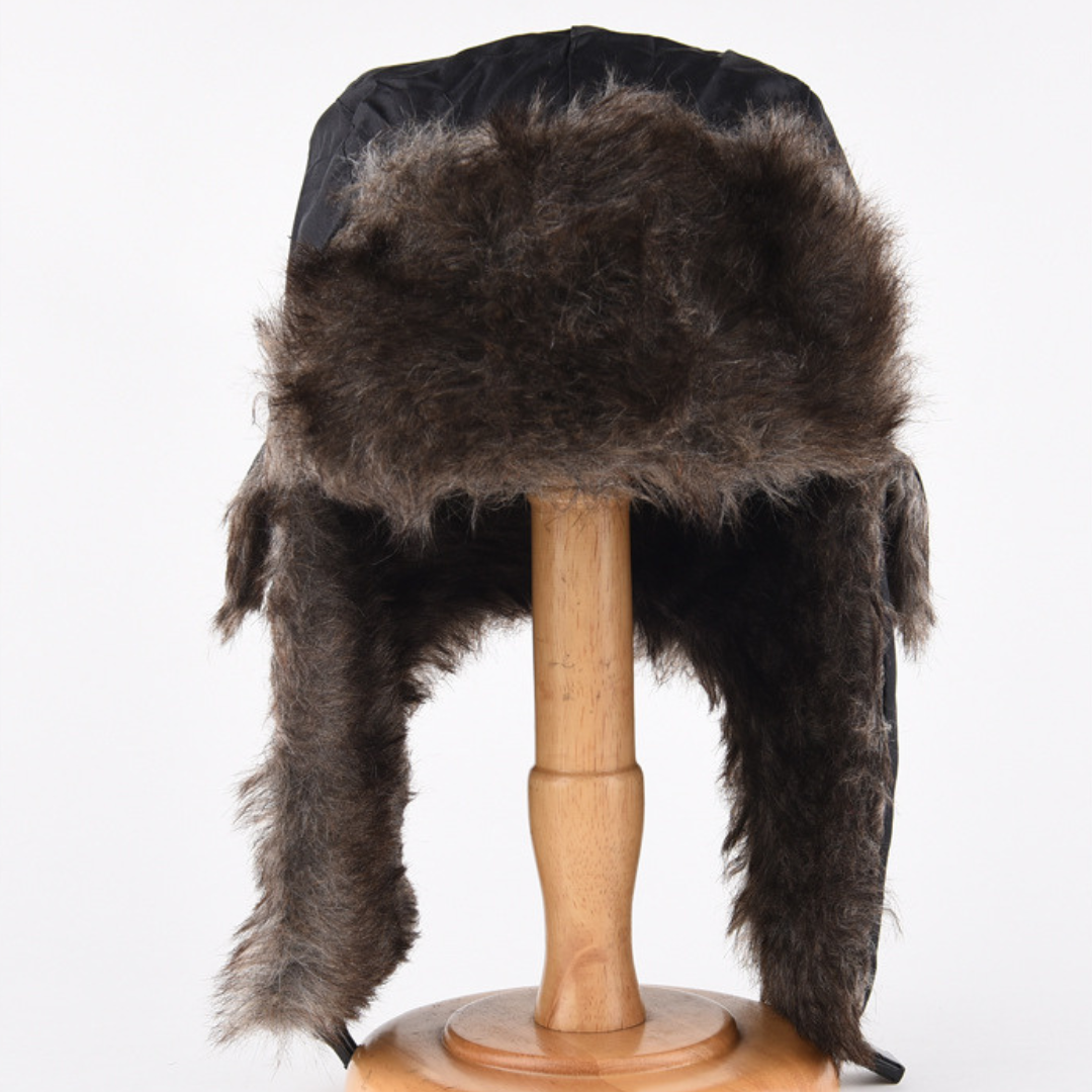 Mütze mit Kunstfell & wasserabweisender Winterwärme – NordFell Aviator