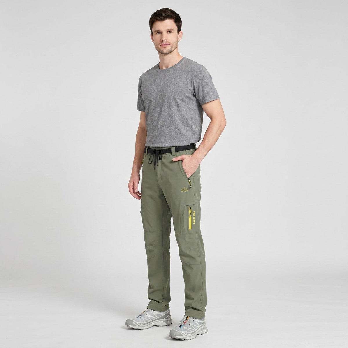 Herren-Wanderhose leicht – schnelltrocknend mit Stretch