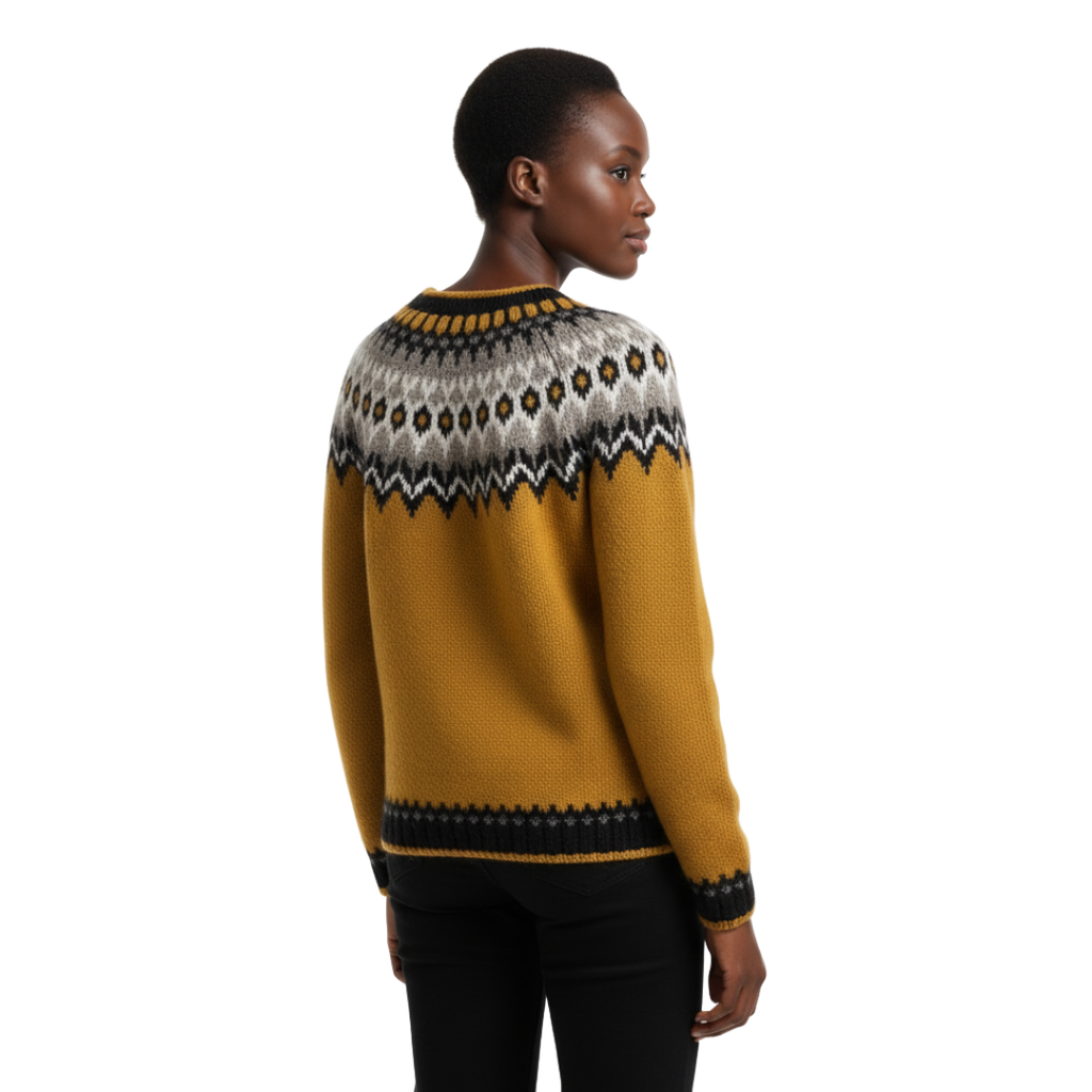 FrostLoom Nordischer Strickpullover