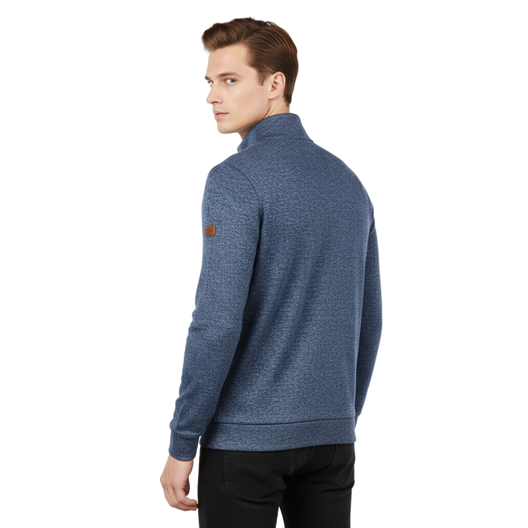 WinterLoom Strickpullover mit Reißverschluss