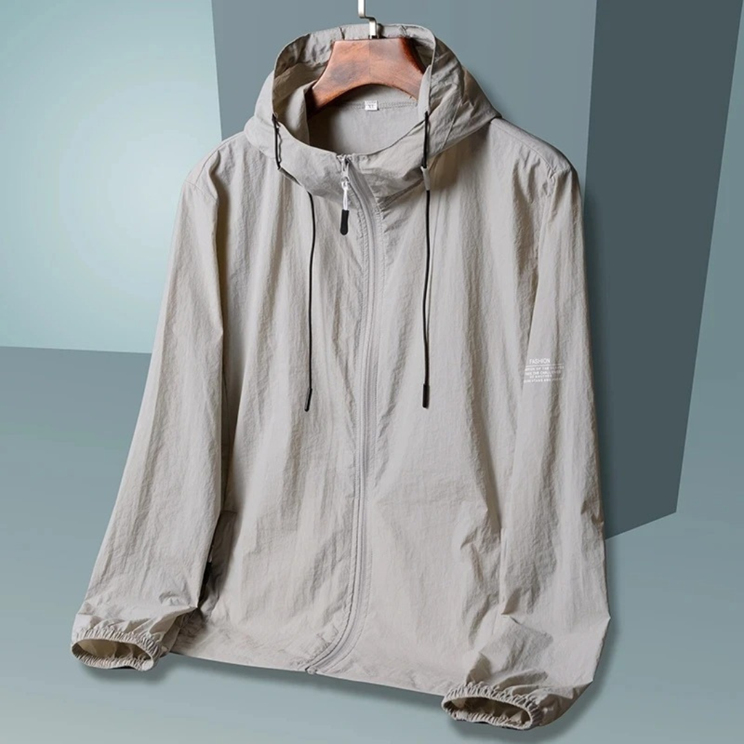 Leichte UV-Windjacke für Herren – Outdoorjacke
