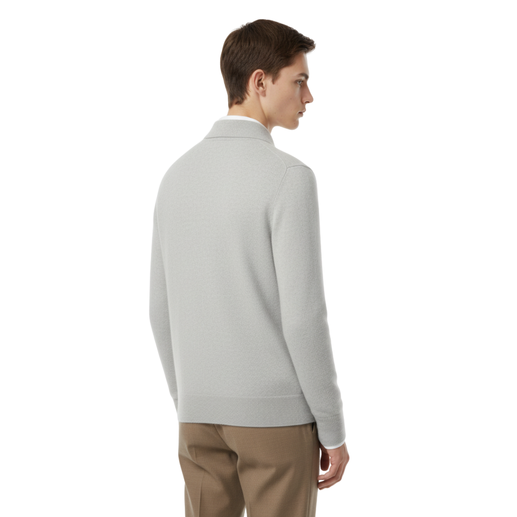 Lumière Polokragen-Pullover