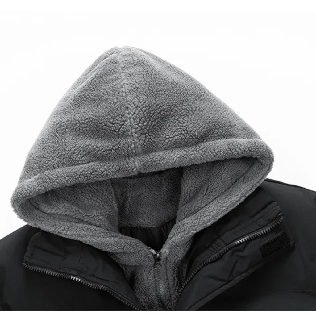 Jacke für Herren mit Fleecefutter & Kapuze – NordFrost Parka