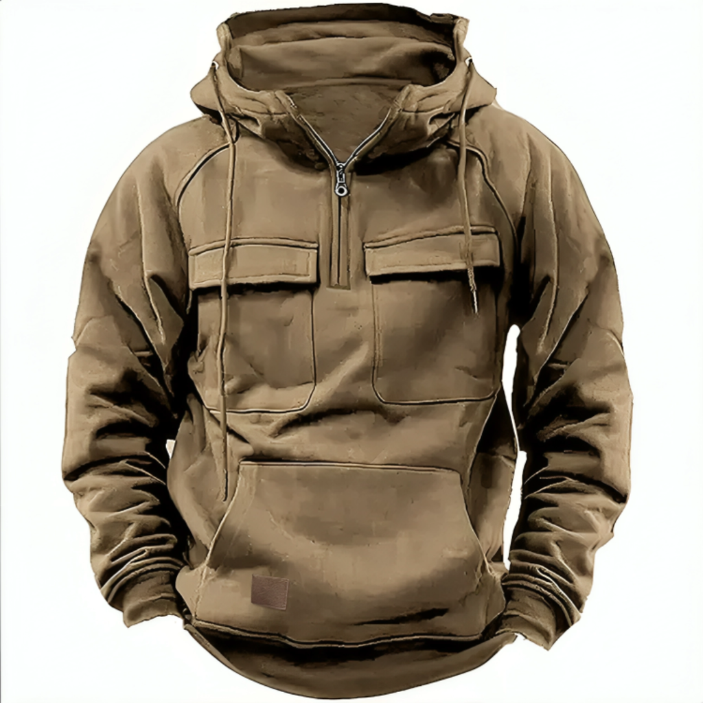 TerraForge Hoodie im Utility-Stil
