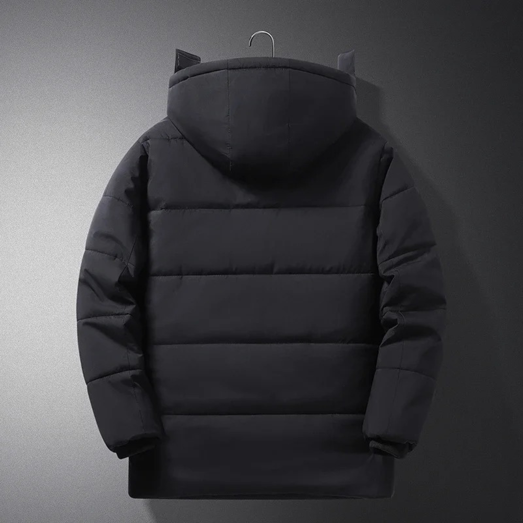 Jacke mit Fleecefutter & Abnehmbarer Kapuze – Nordfell Parka