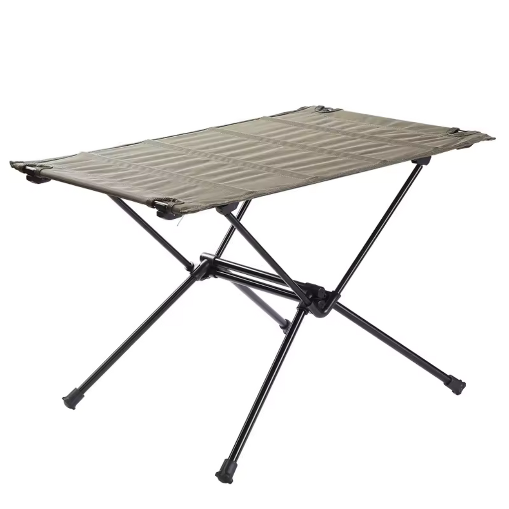 Faltbarer Stofftisch für Camping & Reisen – FlexTuch Tisch
