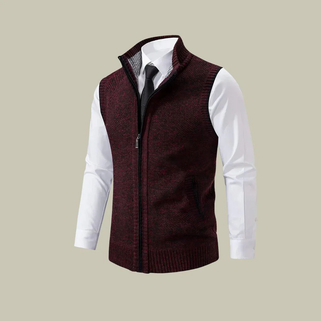 Pullover Bodywarmer Herren mit Reißverschluss & leichter Isolierung – ClassicLayer Vest
