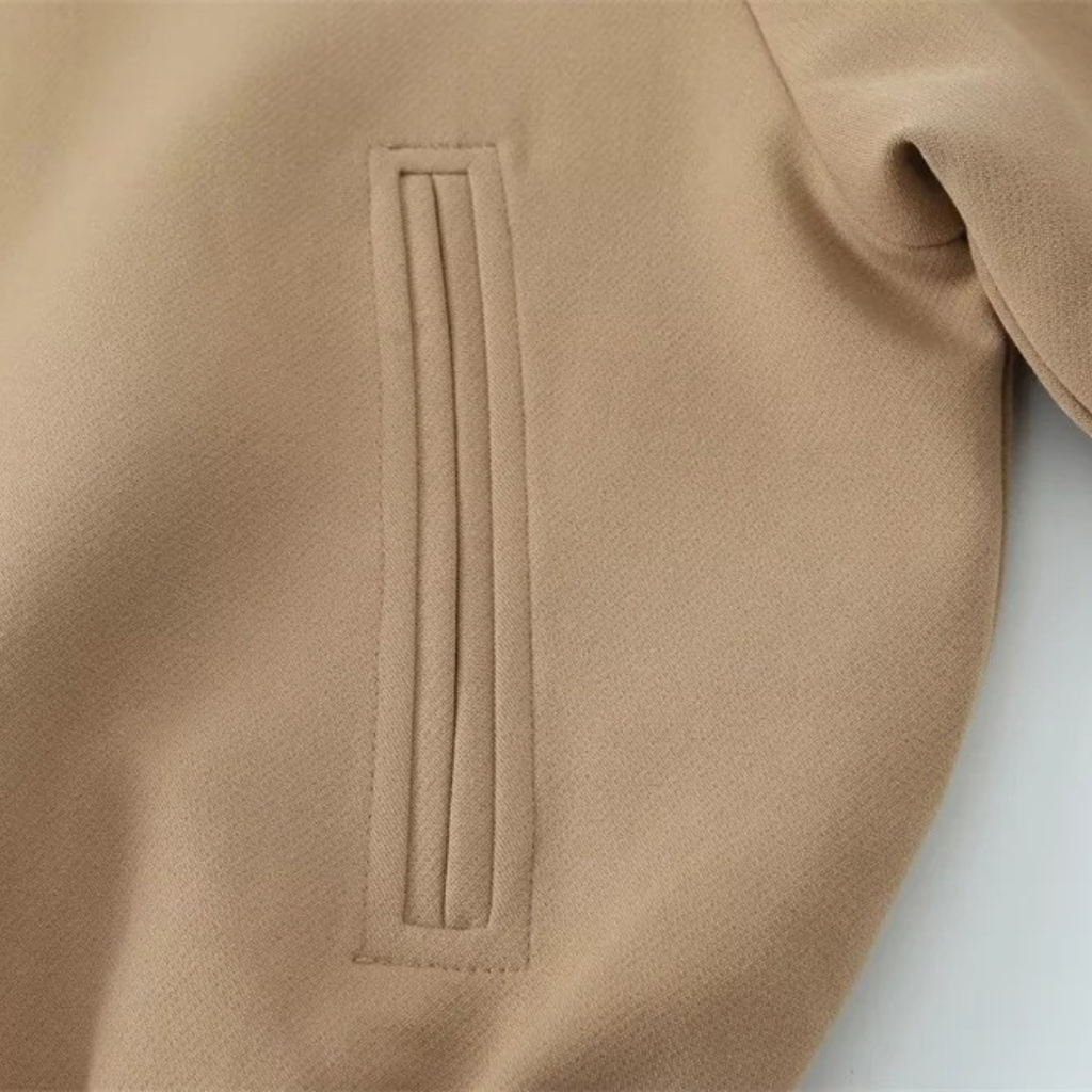 Mantel Damen mit Reißverschluss & lockerem Schnitt – UrbanEase Jacket