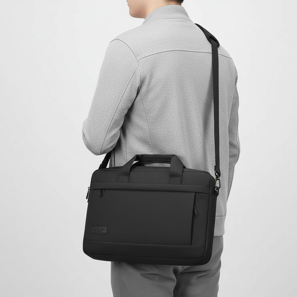 Canvas Laptop-Aktentasche