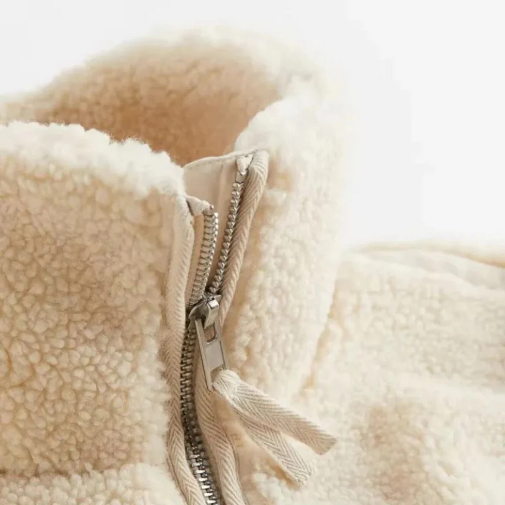 Plüschjacke Damen mit Wärme & Komfort – CozyFleece Chic