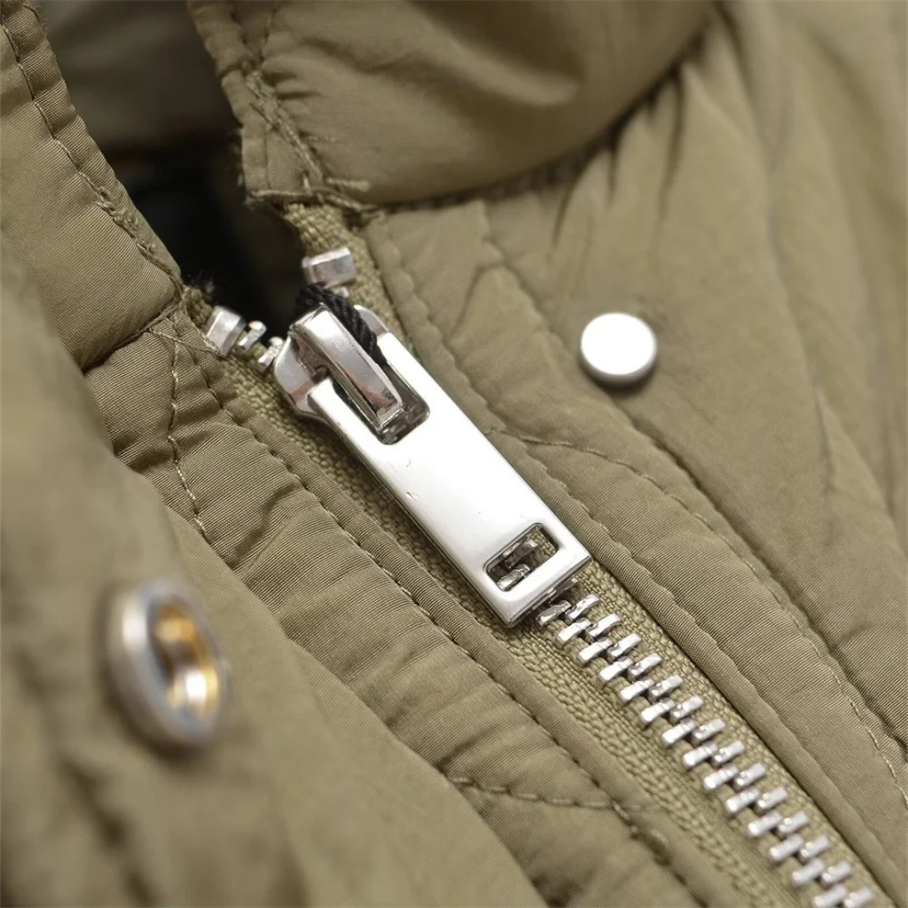 Mantel Damen mit Reißverschluss & großen Taschen – WinterLoom Jacket