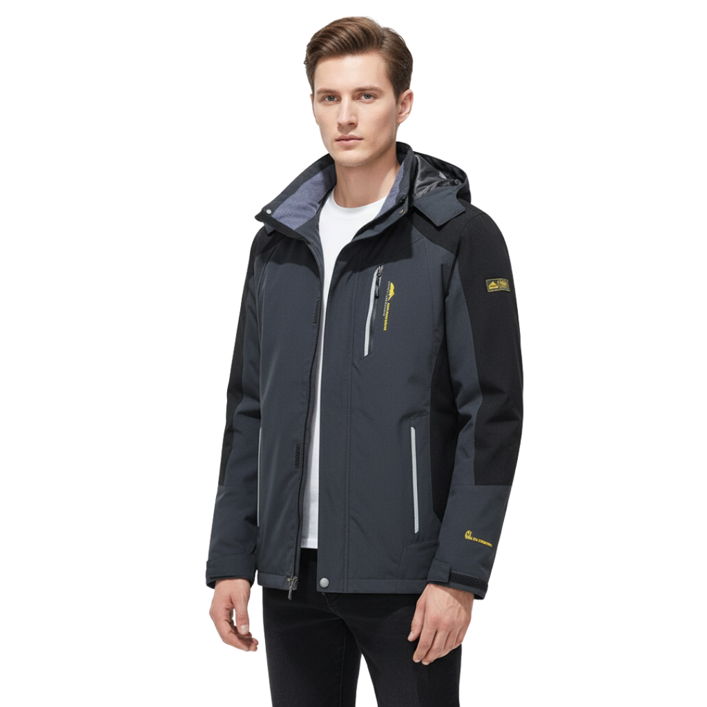 Wasserdichte Herren-Wanderjacke – Expeditionsshell