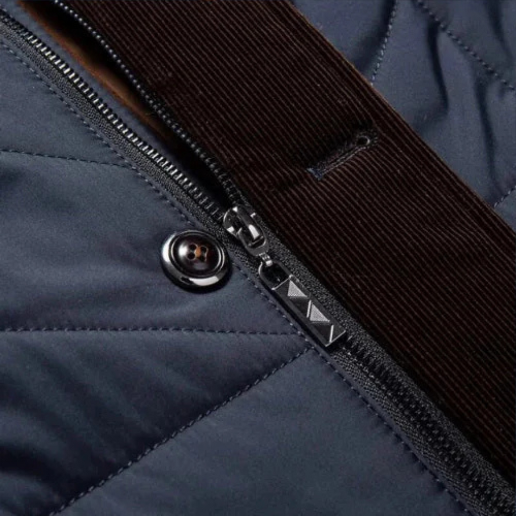 Wintermantel Herren wasserdicht & gefüttert – Nordberg Quilted Coat