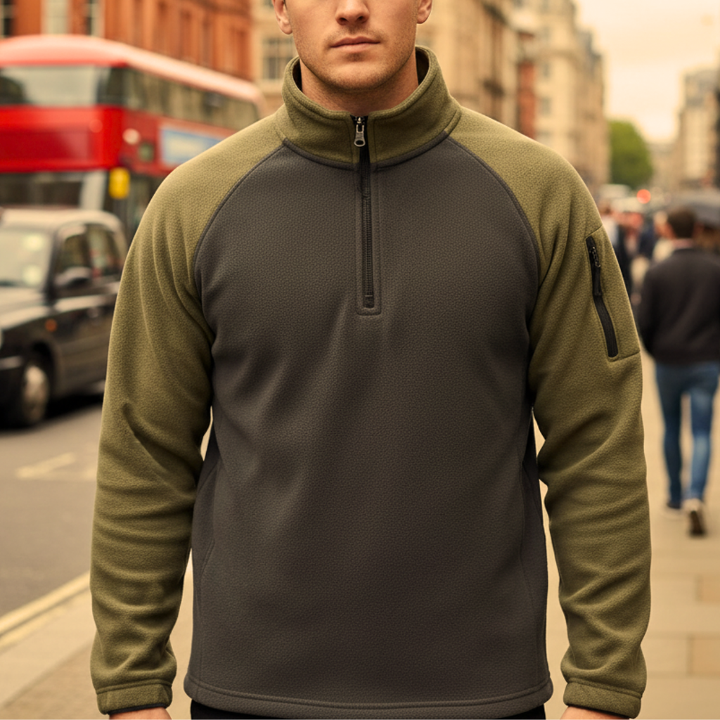 DualTherm Fleece mit Half-Zip