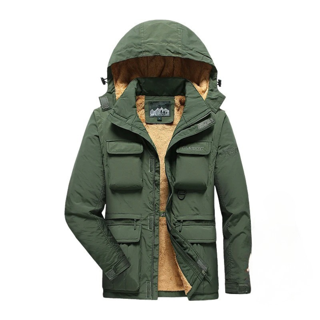 Herren 3-in-1 Wasserdichte Jacke – Wandelbare Outdoorjacke