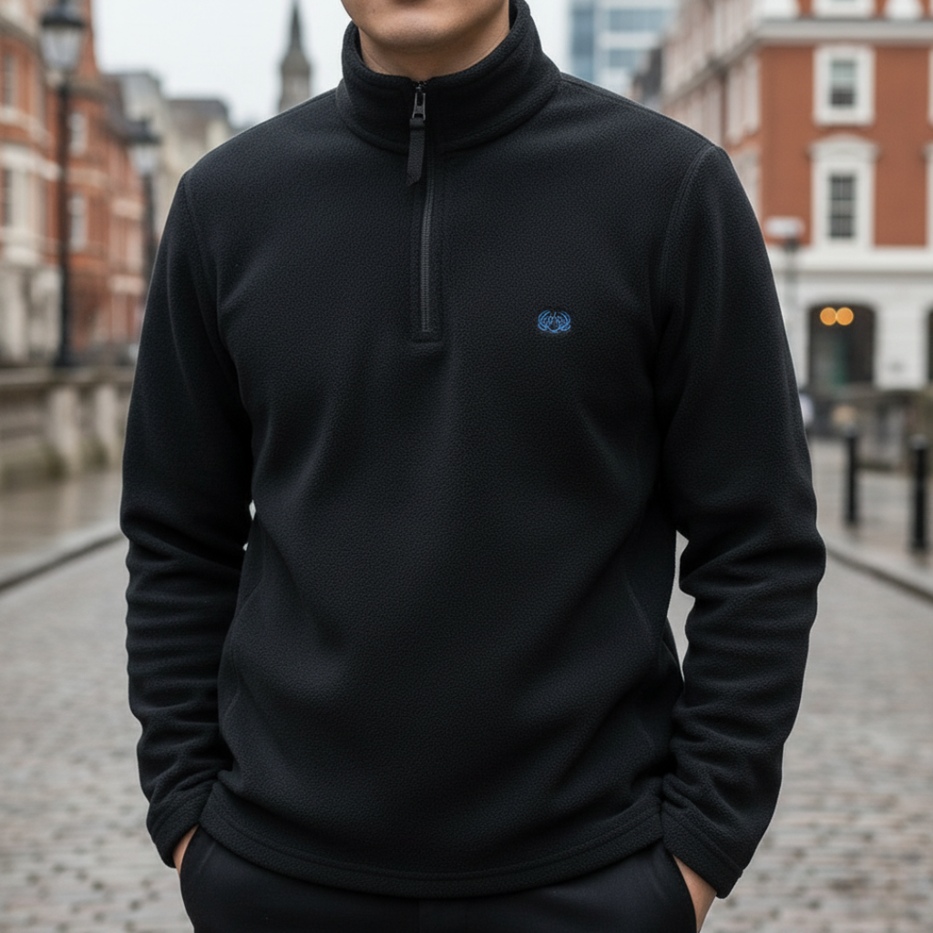 PolarLite Fleece-Pullover mit Halb-Reißverschluss